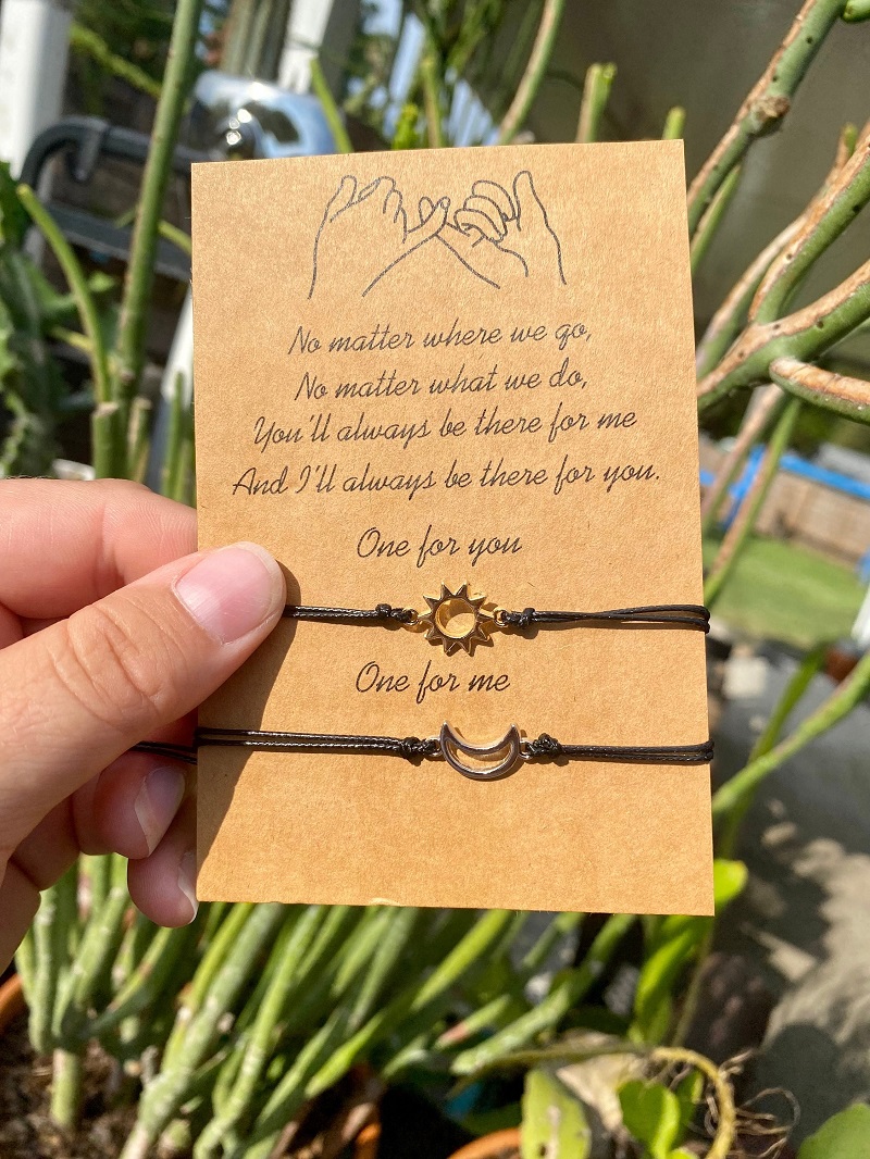 Sun and Moon Friendship Bracelets