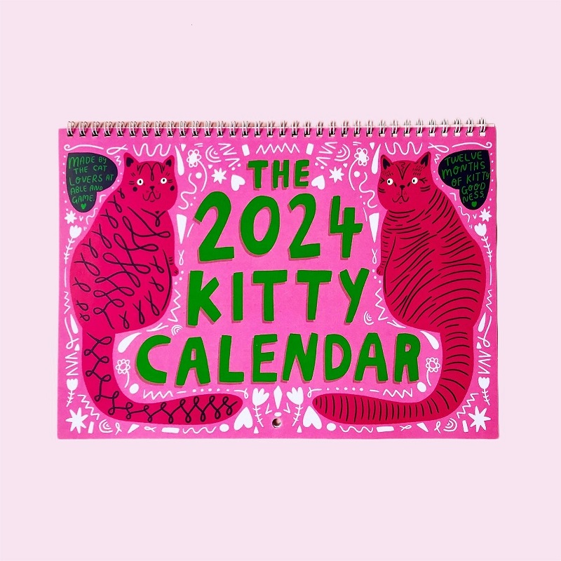 2024 Kitty Calendar - BUY 2 FREE SHIPPING