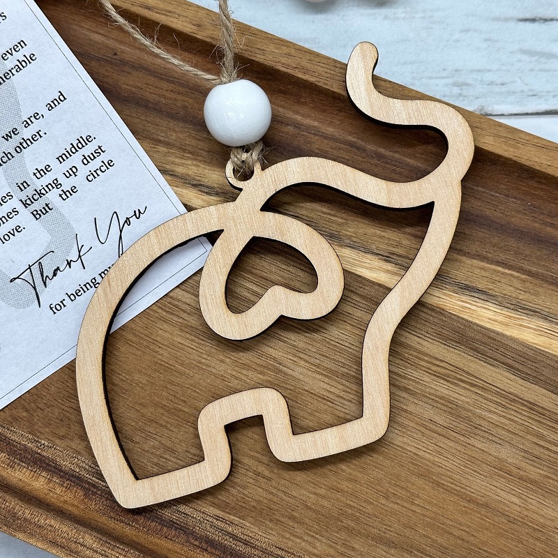 Sisterhood Friendship Elephant Ornament