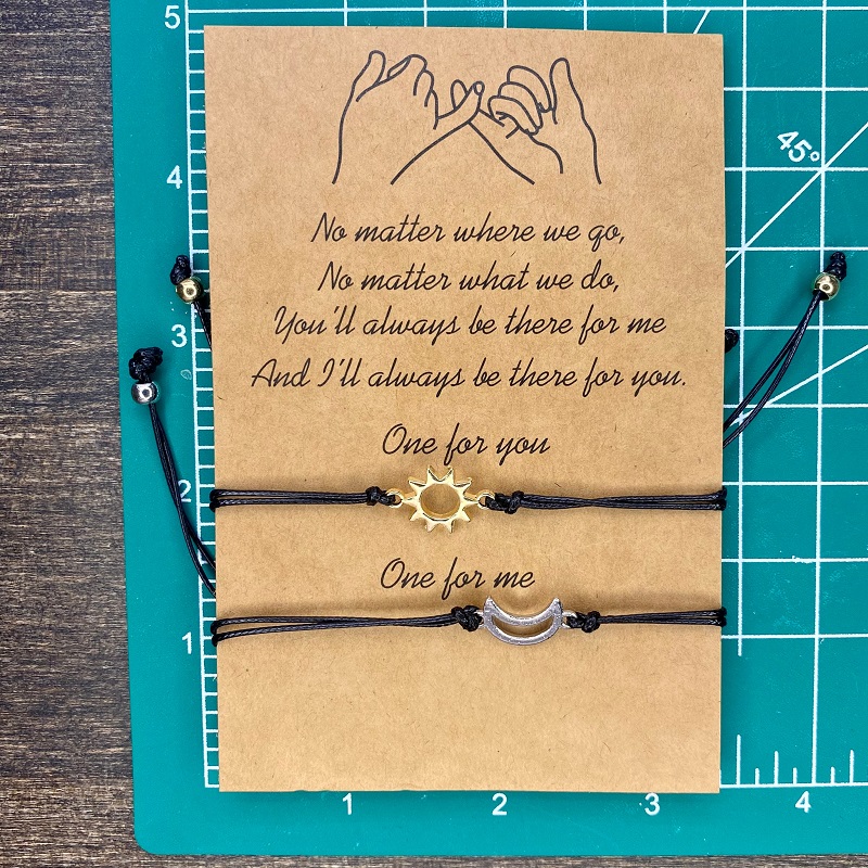 Sun and Moon Friendship Bracelets