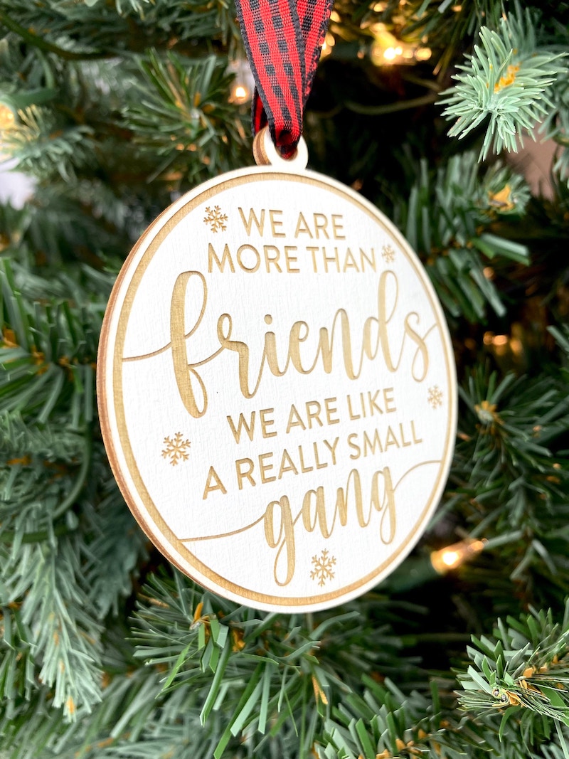 Wooden Friendship Ornament