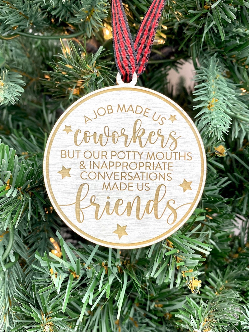 Wooden Friendship Ornament