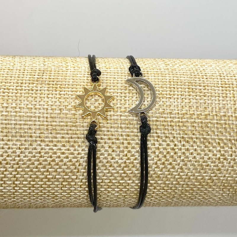 Sun and Moon Friendship Bracelets