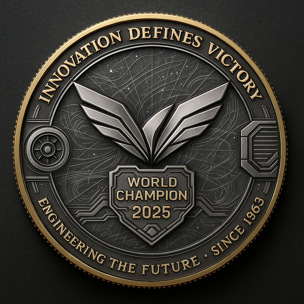 🏆 McLaren 2025 F1 World Champion · Limited Edition Commemorative Coin