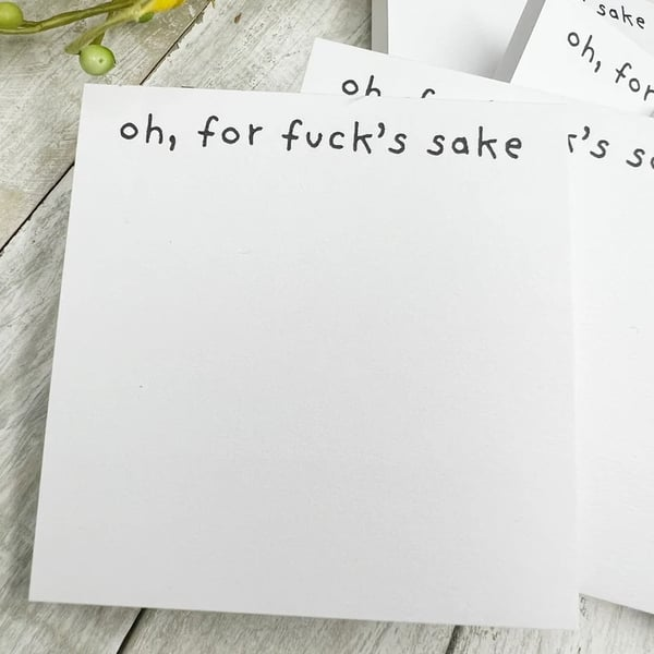 😆To Do List Notepad | Funny Stationery