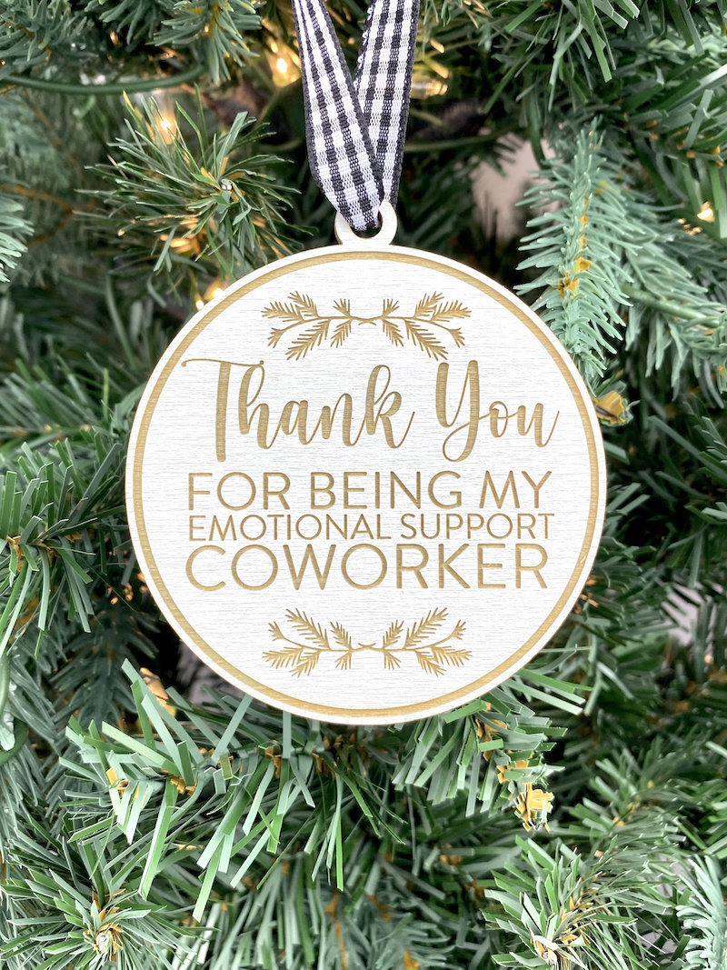 Wooden Friendship Ornament