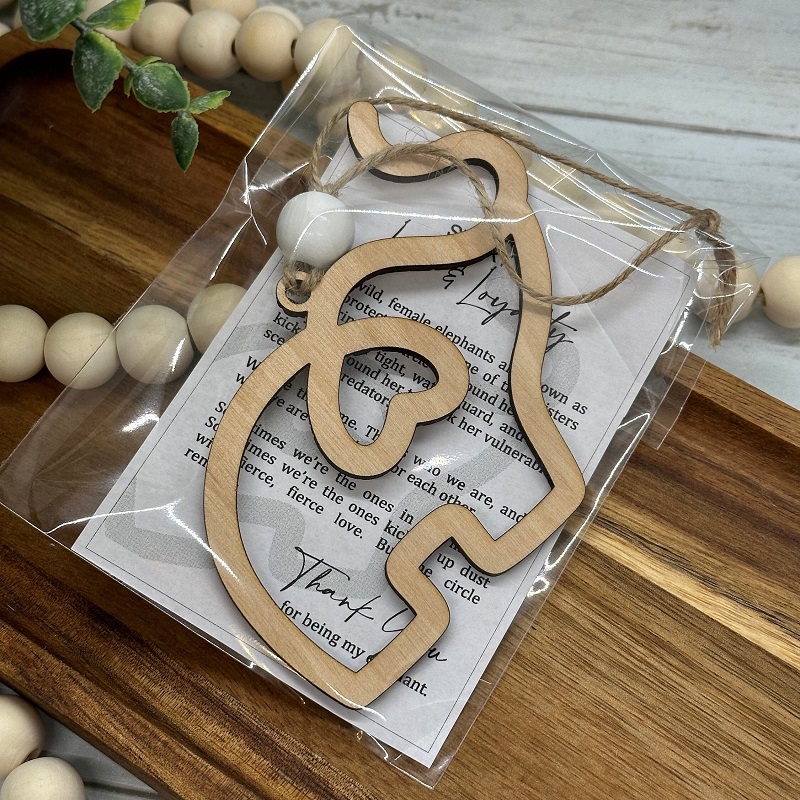 Sisterhood Friendship Elephant Ornament