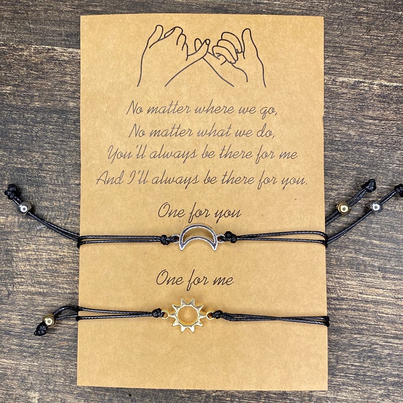 Sun and Moon Friendship Bracelets
