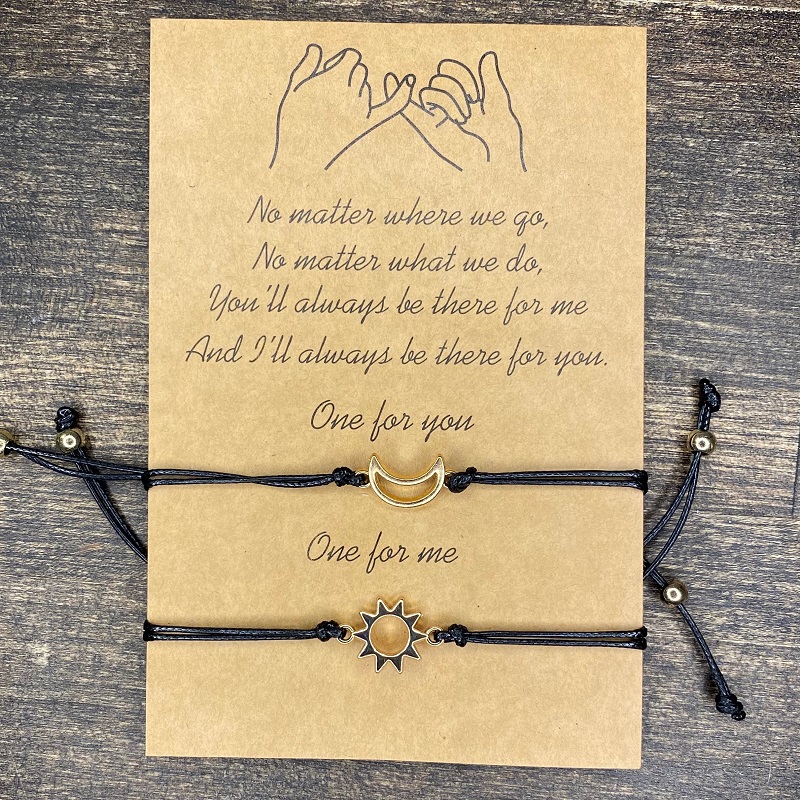 Sun and Moon Friendship Bracelets