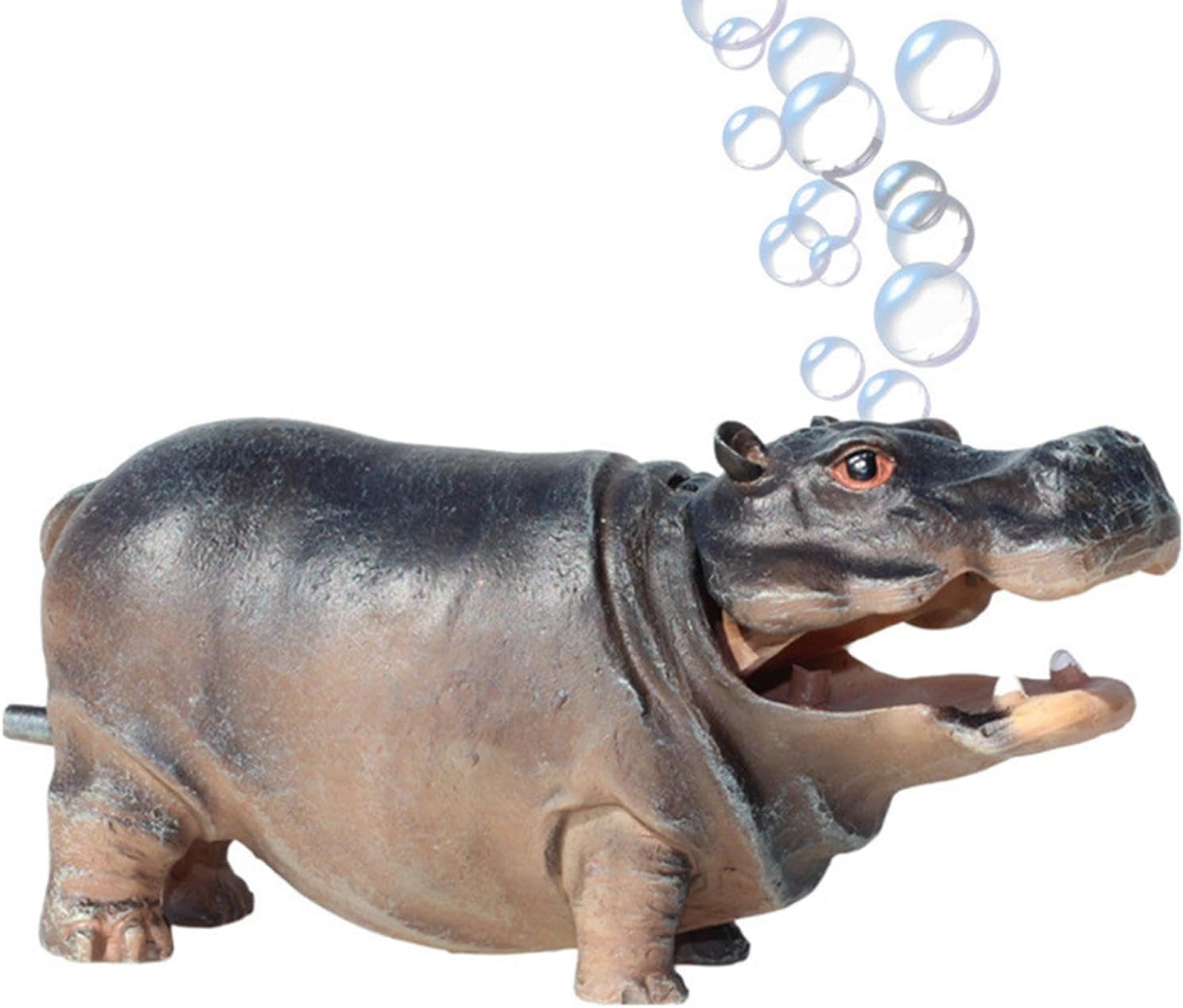 “🦛Hippo Oxygen Pump 🐟 Fish Tank Oxygen Pump Ornament”