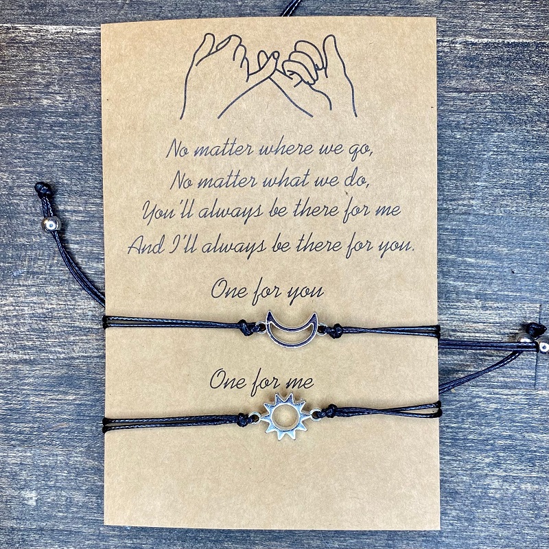 Sun and Moon Friendship Bracelets