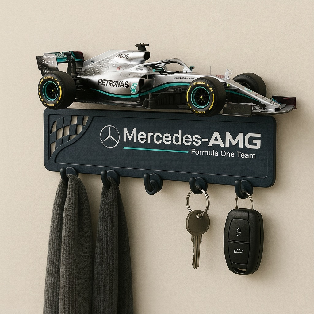 Formula One Racing Team Themed Key Holder