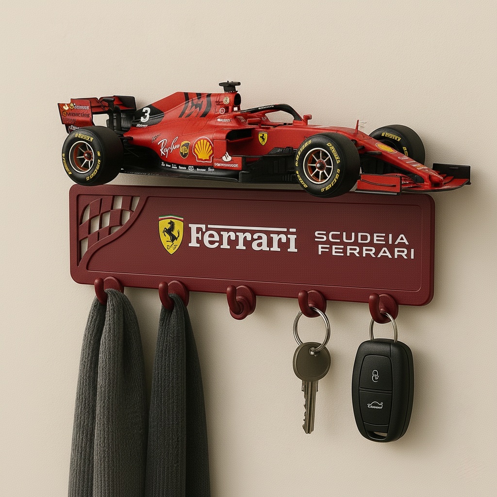 Formula One Racing Team Themed Key Holder