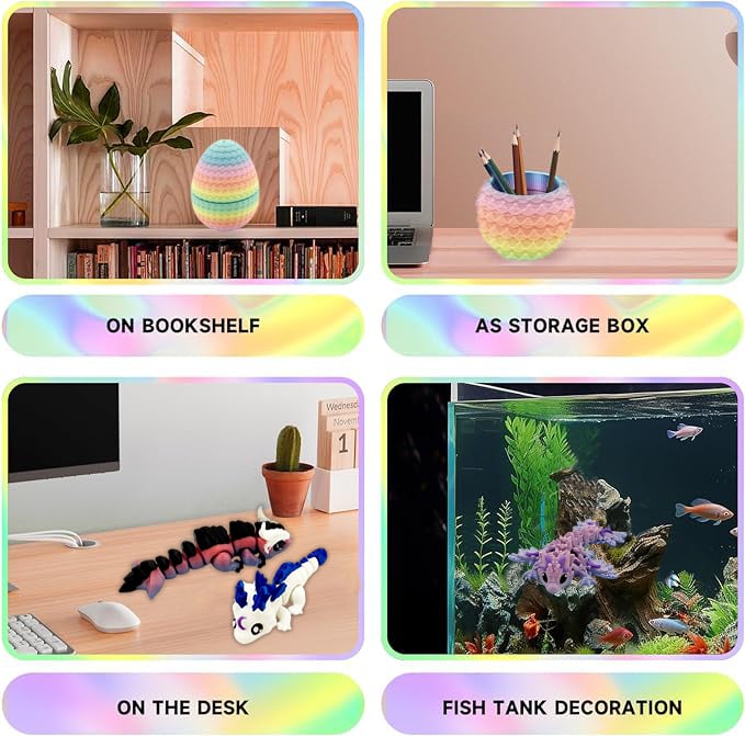 🏆6-Pack Exquisite Small Mystery Dragon Eggs