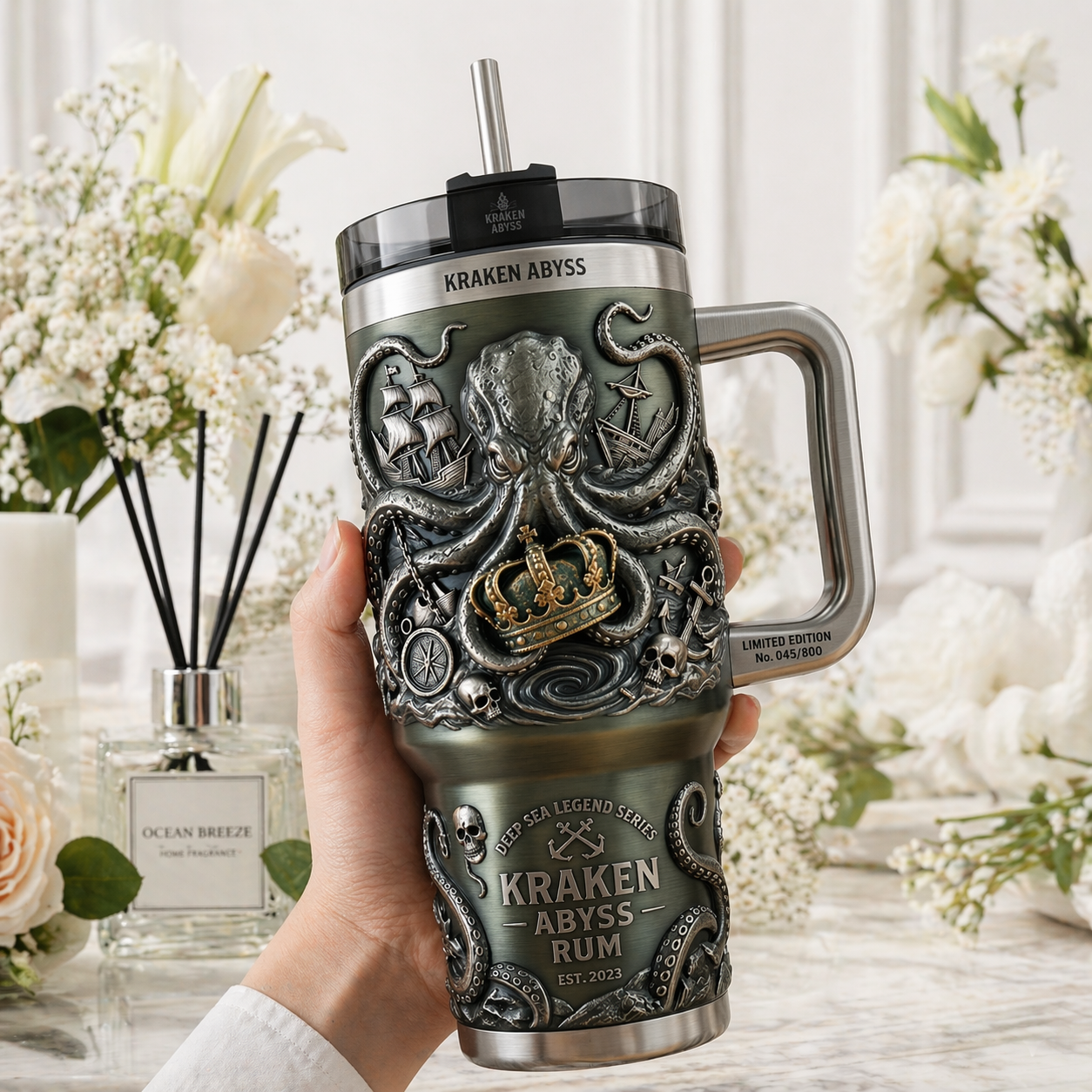 Kraken Abyss™ Deep Sea Legend Insulated Tumbler (Limited 800)