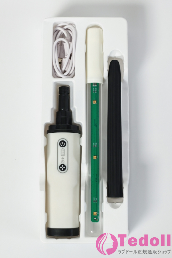 Yeloly ホール アナル洗浄 電動ポンプ式 ラブドール専用洗浄器 下半身洗浄・消毒・乾燥 （自動洗浄器、パワー付け滅菌棒、吸水棒）