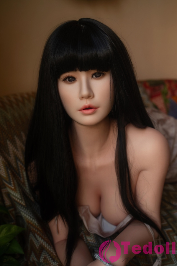 Top Fire #T30 Rose 158cmフルシリコン製 等身大リアル ラブドール 黒髪 巨乳美少女ダッチワイフ Fカップ ノーマル肌 口開閉＆口腔模擬付き