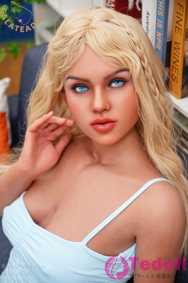 Galatea Doll JS136 GT05 164cm欧米風 美しく魅力的なラブドール フルシリコン製 金髪ダッチワイフ 美乳 Dカップ ブラウン肌