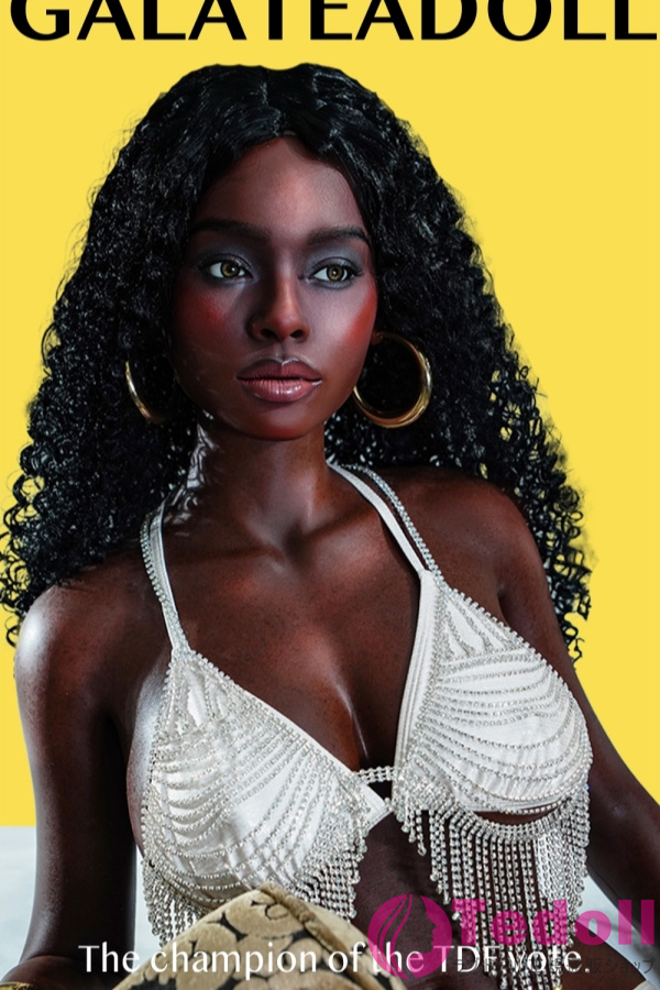 Galatea Doll JS116 GT02 163cmフルシリコン製 アメリカ黒人ラブドール 等身大 巨乳セックス人形 Eカップ ココア肌