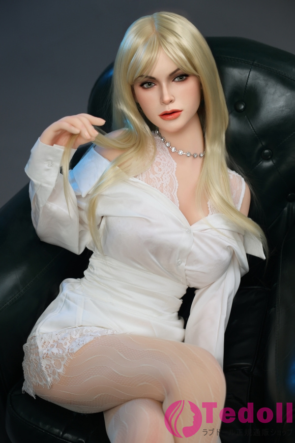 Orange In #1081 Barbora 168cm欧米系 金髪ラブドール シリコンヘッド+TPEボディ 等身大 セクシーな女性巨乳 sex人形 Eカップ 白い肌 口開閉＆口腔模擬付き