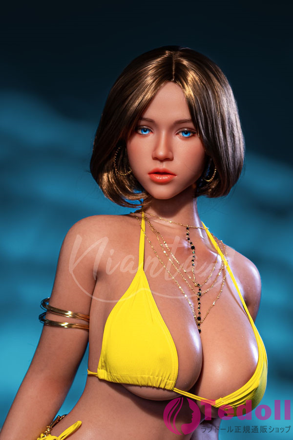Nianta Doll Silicone-Xシリーズ #06 Emily ROS口腔 158cm Fカップ 巨乳ビキニ美女 外人 フルシリコン製 ラブドール セックス 小麦肌