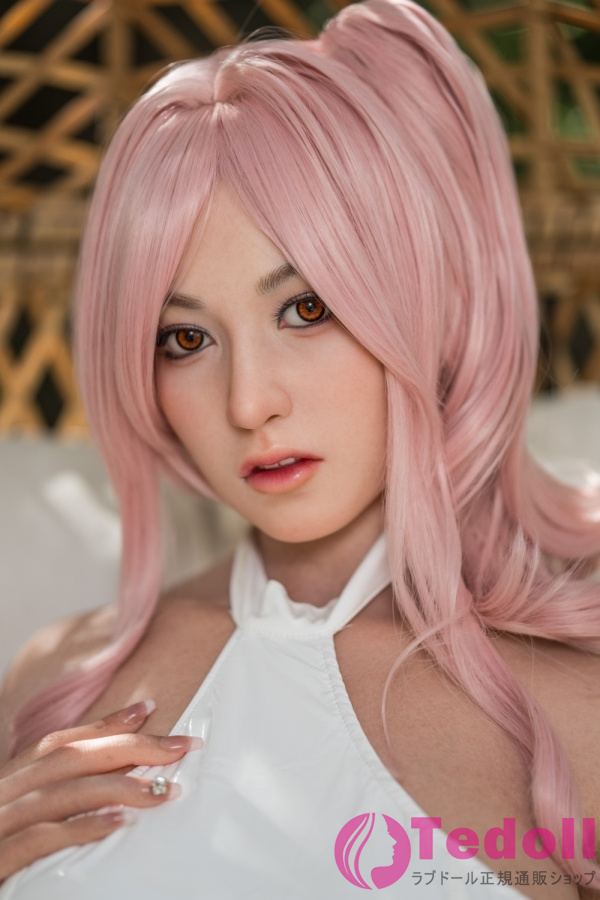 IDODOLL #ID8H Wanzhi 167cm Fカップ 等身大 ピンク髪が魅力的な美熟女 巨乳ラブドール フルシリコン製 本物の皮膚メイク 白い肌