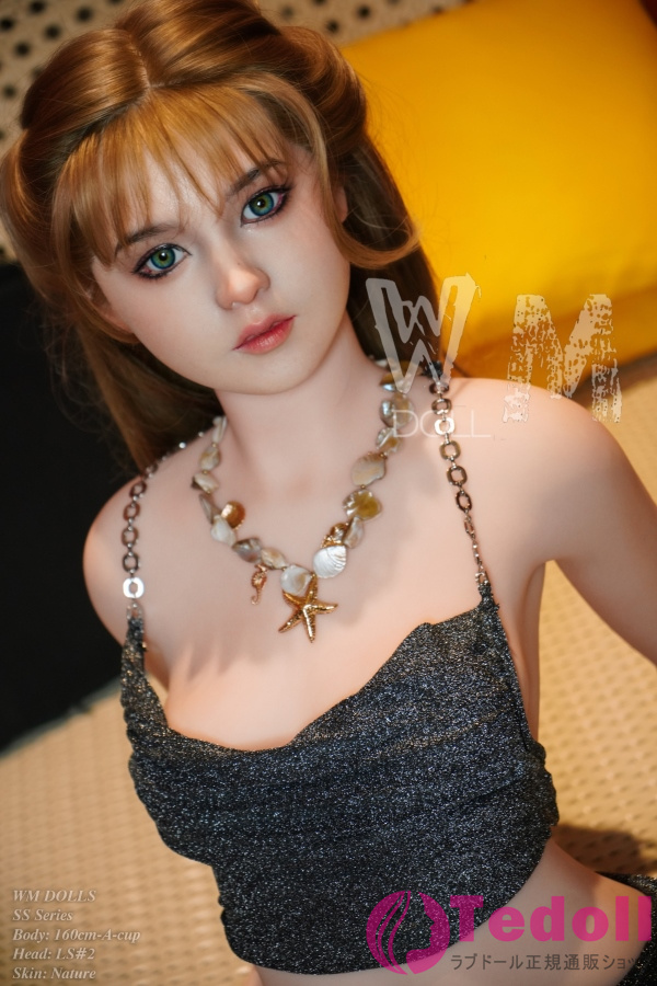WMDOLL LS#2 菜緒子 160cmシリコンヘッド+S-TPEボディ 欧米タイプ 大人セクシーな美人ラブドール Aカップ ノーマル肌