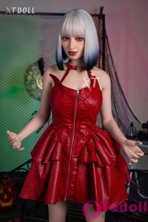 XTDOLL #XT-37-A Andrea 軽量化ボディ25kg 163cmハロウィンを楽しむ欧米熟女 ラブドール フルシリコン製 巨乳 セックスドール Fカップ ノーマル肌 口開閉＆口腔模擬付き