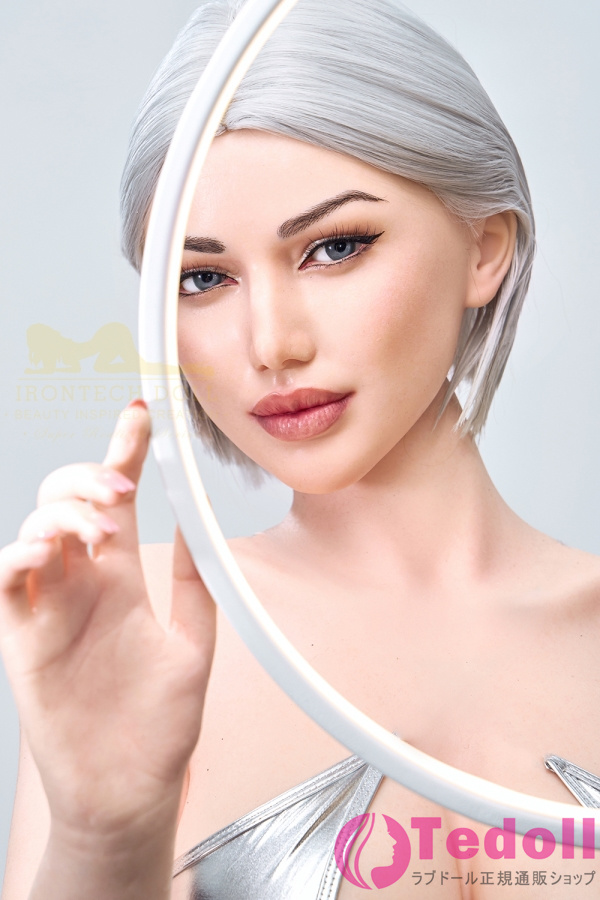 Irontech Doll S13 Celine 159cm銀髪外人 シリコン製 等身大ラブドール 柔らかく手触りも抜群巨乳セックス人形 Fカップ ノーマル肌