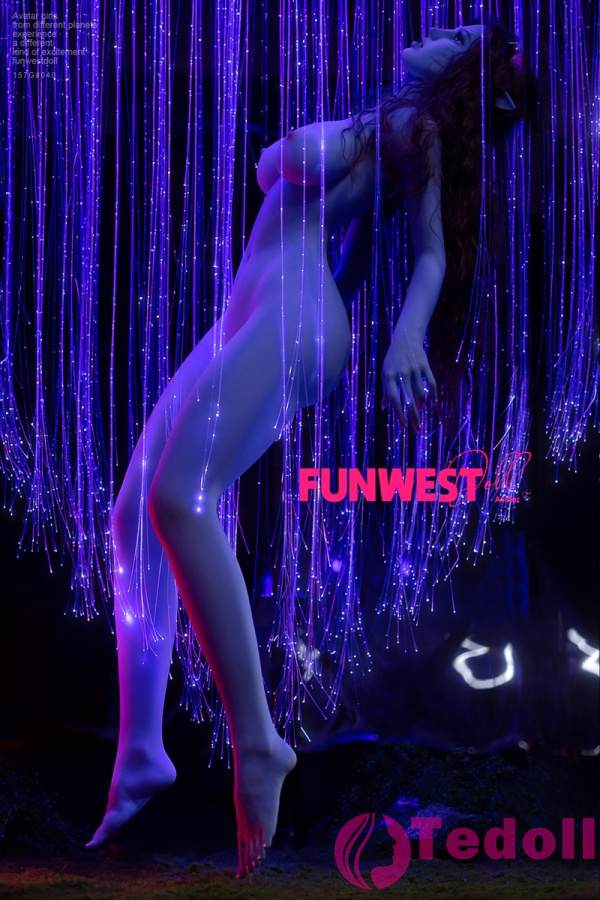Funwest Doll #040 Kylie 157cm欧米 美人 コスプレ エルフ セックス ラブドール 巨乳熟女 等身大 リアルドール TPE製 Gカップ ブルー肌