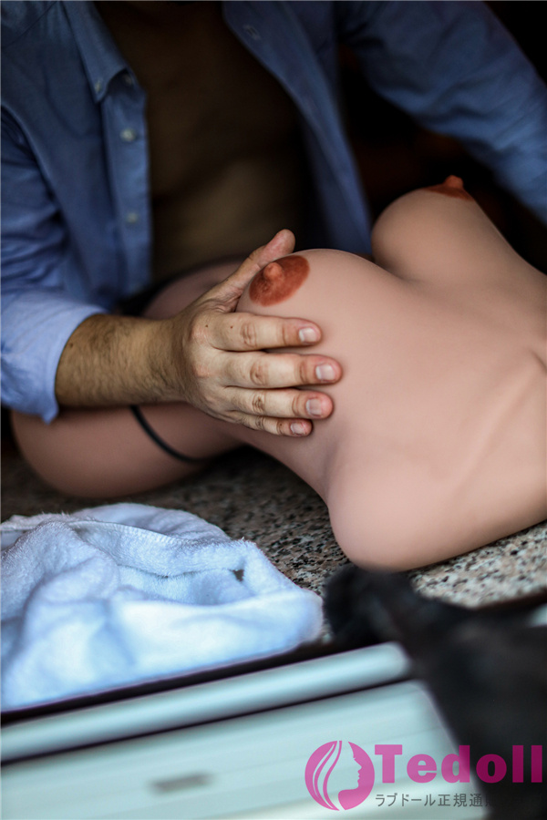 CLM(Climax Doll) Classicシリーズ トルソー 型 ラブドール 中胸 上半身 リアルボディセックス人形 TPE製 157# Torso Kitchen (Black) 67cm