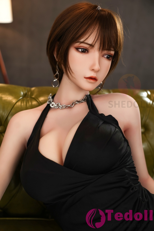 SHE DOLL 冷月 158cmセクシー癒し系美人ラブドール 清楚系 等身大ドール Cカップ ノーマル肌 掲載画像はシリコンヘッド+TPEボディ