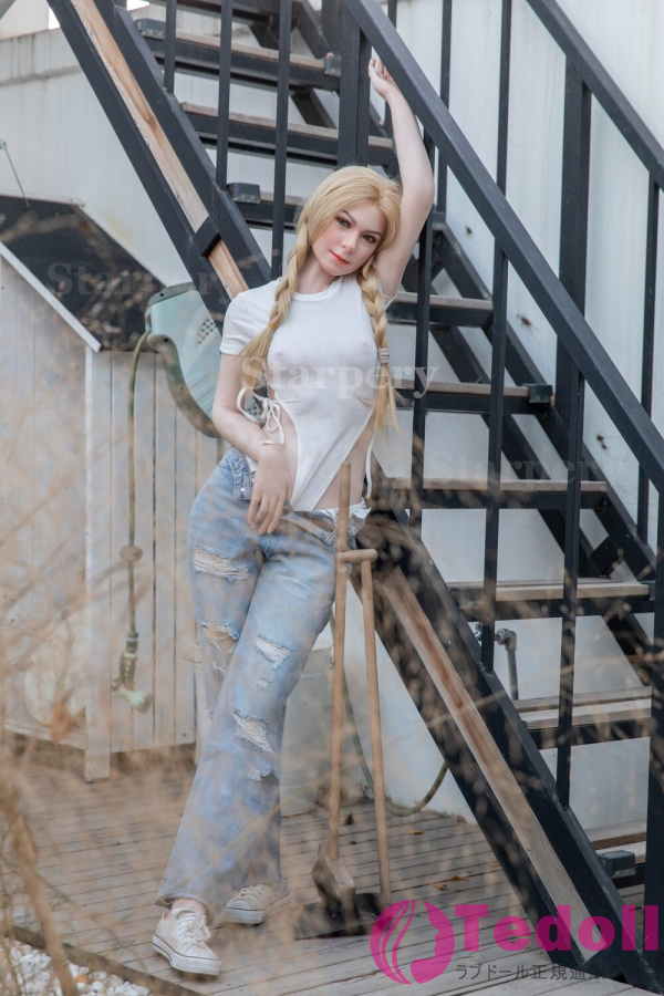 Starpery Imogen 171cm金髪ラブドール 西洋美人 等身大リアルドール セクシー人形 Aカップ ノーマル肌 掲載画像はフルシリコン製