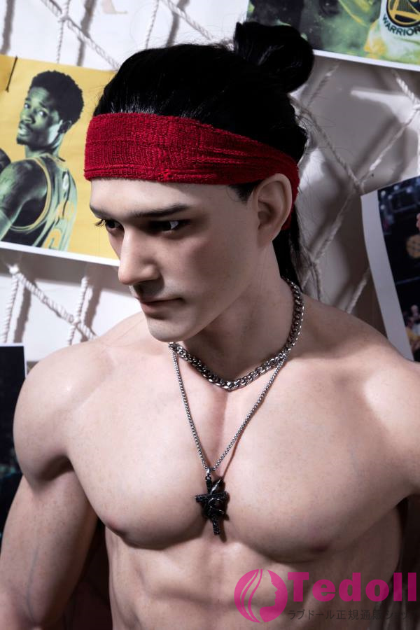 Realing 麒枫「Boa」 180cm高身長リアルドール 筋肉タイプ 本物の男性ダッチワイフ シリコン製 sex 人形 白い肌