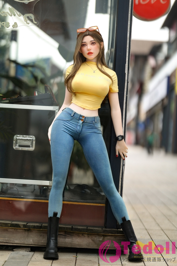 Irontech Doll S40 Eileen 159cm Plus 清楚なルックスの美しいリアルドール 等身大 スレンダーボディダッチワイフ シリコンヘッド+TPEボディ Gカップ 白い肌