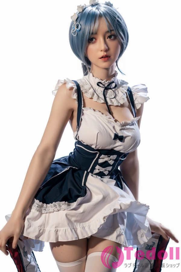 Orange In #600 Mary 158cm-B 華奢なスレンダーボディラブドール 高級シリコン製 コスプレメイド制服ダッチワイフ Cカップ 白い肌 口開閉＆口腔模擬付き