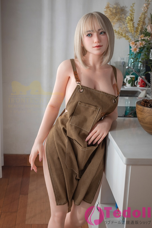 Irontech Doll S43 Sylvia 159cm等身大 アダルト 人形 フルシリコン製ラブドール 魅力溢れる巨乳熟女セックスドール Fカップ ノーマル肌