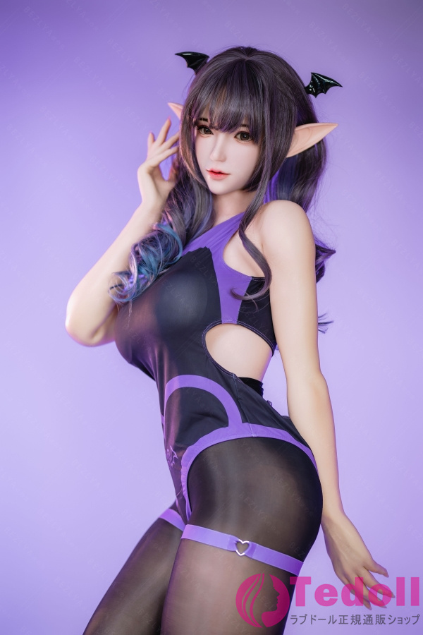 Bezlya Doll 2.2CFシリーズ 玉兰 155cm M版 紫色の魅魔 エルフの姿ラブドール シリコン製 清楚美女 リアル ダッチワイフ sex 人形 Fカップ ノーマル肌