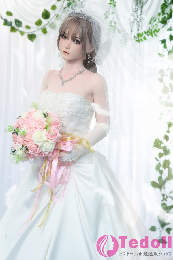 FU DOLL J019 言絵 150cm絶妙な女性ラブドール 綺麗な花嫁リアルダッチワイフ Bカップ ノーマル肌 掲載画像はフルシリコン製