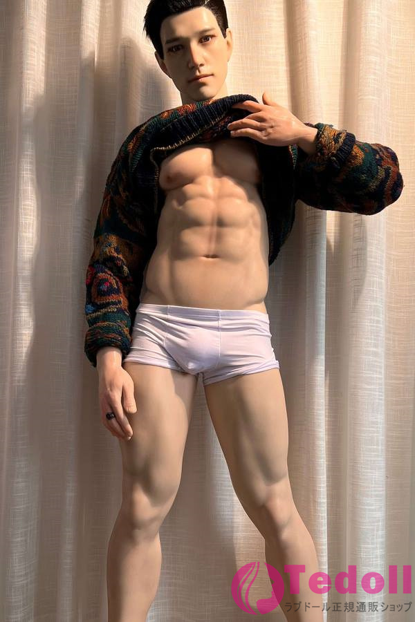 Realing 麒轩「Bertin」 180cmハンサムな男性 シリコン製ドール 女性用リアル ラブドール ノーマル肌