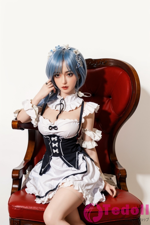 Orange In #600 Mary 158cm-B 華奢なスレンダーボディラブドール 高級シリコン製 コスプレメイド制服ダッチワイフ Cカップ 白い肌 口開閉＆口腔模擬付き