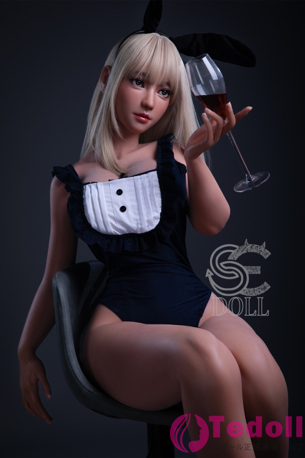 SE DOLL #079SC Yuuka.A 161cmキレイお姉さん系ラブドール フルシリコン製 海外 金髪美人 大人のダッチワイフ Eカップ 小麦肌