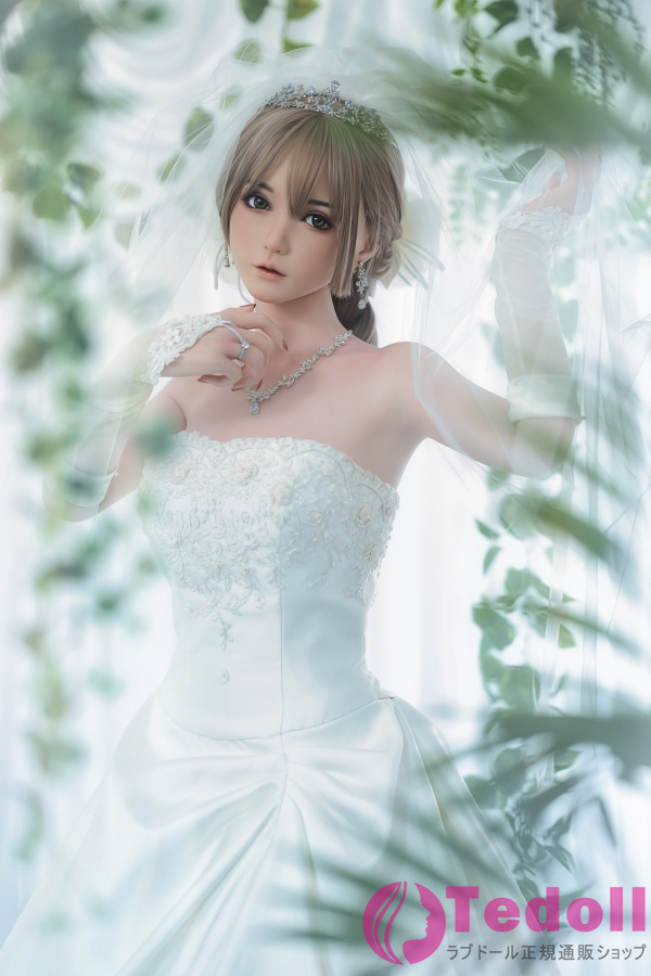 FU DOLL J019 言絵 150cm絶妙な女性ラブドール 綺麗な花嫁リアルダッチワイフ Bカップ ノーマル肌 掲載画像はフルシリコン製