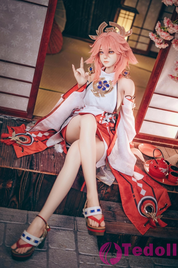 Bezlya Doll 2.2CFシリーズ 風鈴 155cm M版 原神 八重神子キャラクターダッチワイフ シリコン製ラブドール 巨乳 Fカップ ノーマル肌