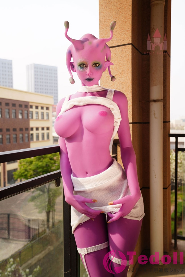 Dolls Castle #A2 宇宙人シリーズ Jayla 170cm等身大ラブドール 人外系 ダッチワイフ リアル 高身長 セクシーセックス人形 TPE製 Eカップ パープル肌