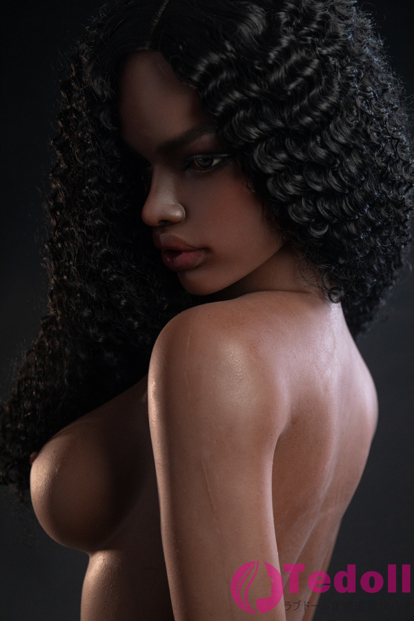 JYDOLL 貝斯 165cmアフリカ系シリコン製ラブドール 海外 黒 ギャル リアル ドール Cカップ 黒い肌