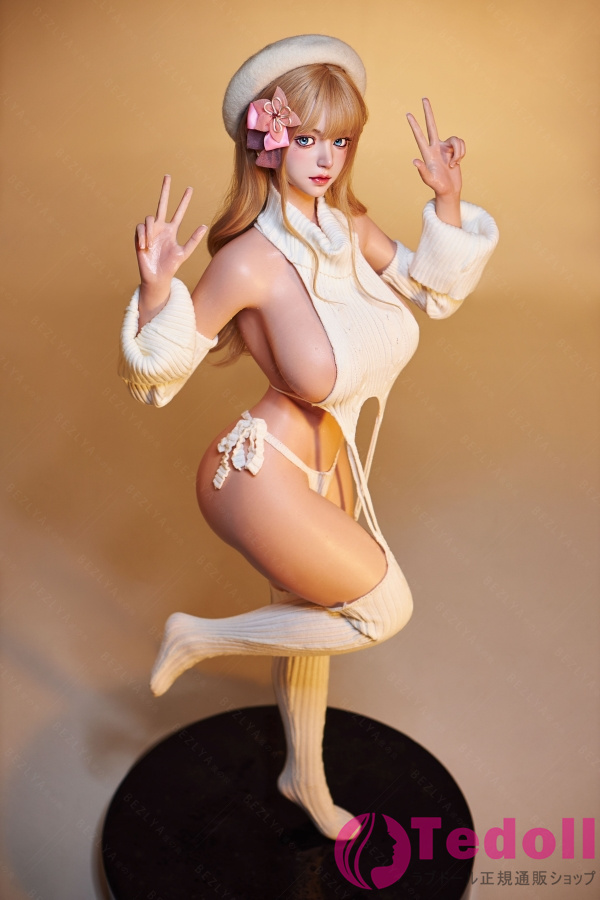 Bezlya Doll 2.1シリーズ 風鈴 155cm M版 超 高級 シリコン製ラブドール 絶妙な色気 ダッチワイフ 巨乳美人 セクシーな姿 リアルドール Fカップ ノーマル肌