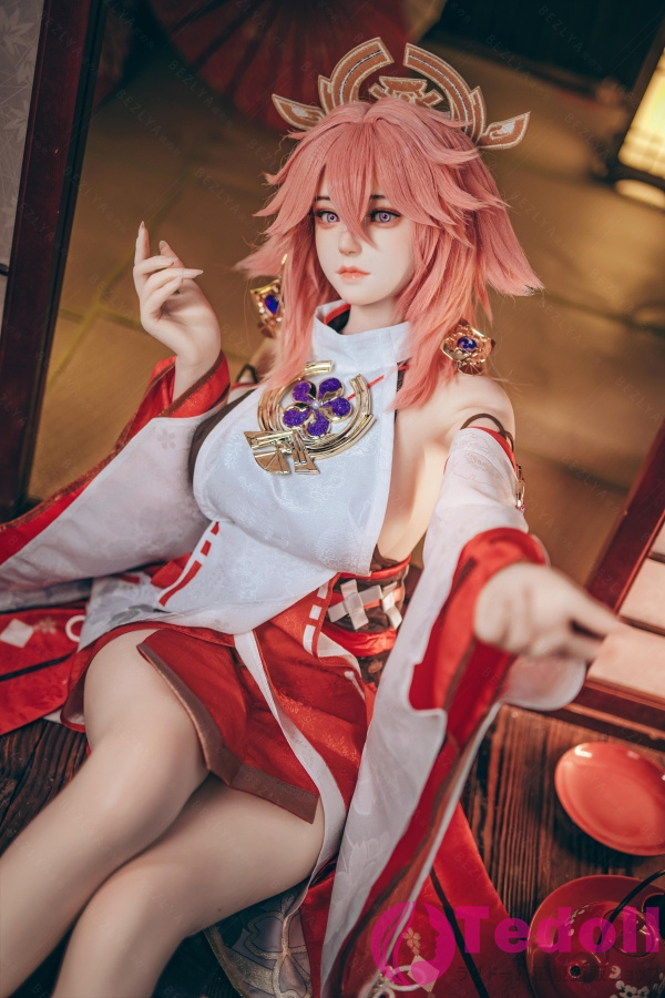 Bezlya Doll 2.2CFシリーズ 風鈴 155cm M版 原神 八重神子キャラクターダッチワイフ シリコン製ラブドール 巨乳 Fカップ ノーマル肌