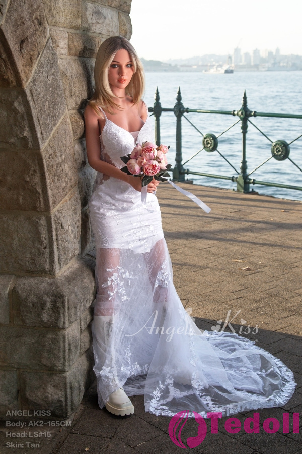 Angelkiss LS#15 幸都枝 165cm海外 美しい花嫁ラブドール 等身大 高級シリコン製セックス人形 Fカップ ブラウン肌