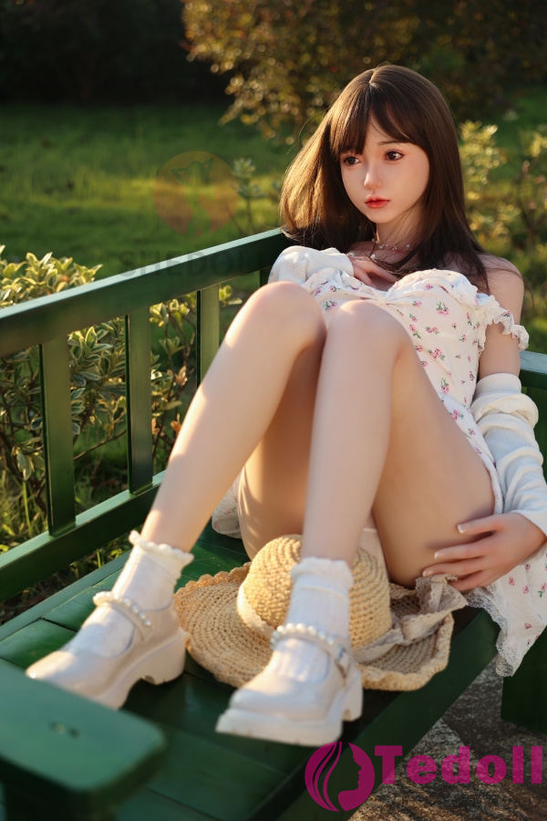 SHE DOLL 青檸 158cm清楚系ダッチワイフとってもキュート美人ラブドール Cカップ ノーマル肌 掲載画像はシリコンヘッド+TPEボディ